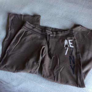 Brown AE Sweatpants
